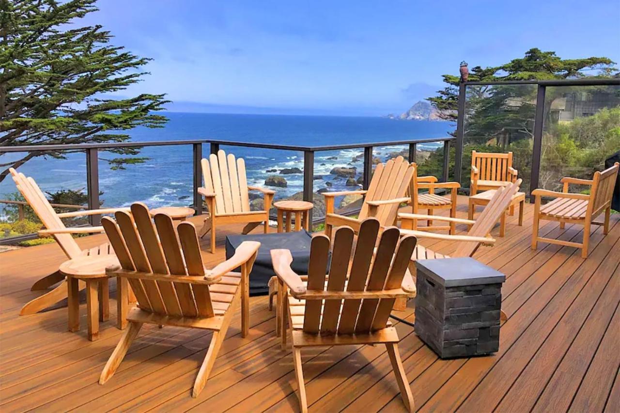 Entire Private Coastal Retreat - Spectacular Ocean Views Whot Tub Villa Montara Buitenkant foto