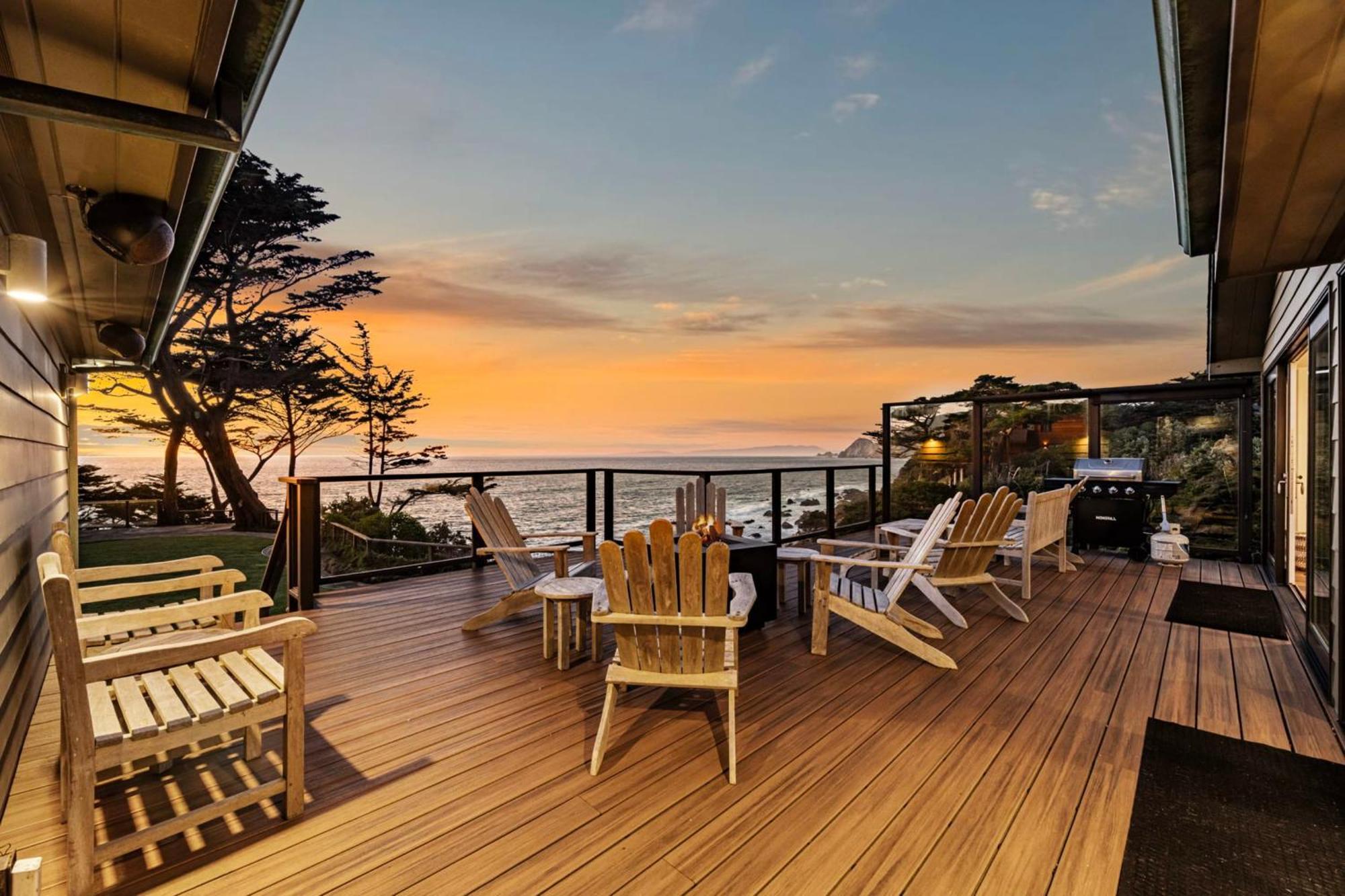Entire Private Coastal Retreat - Spectacular Ocean Views Whot Tub Villa Montara Buitenkant foto