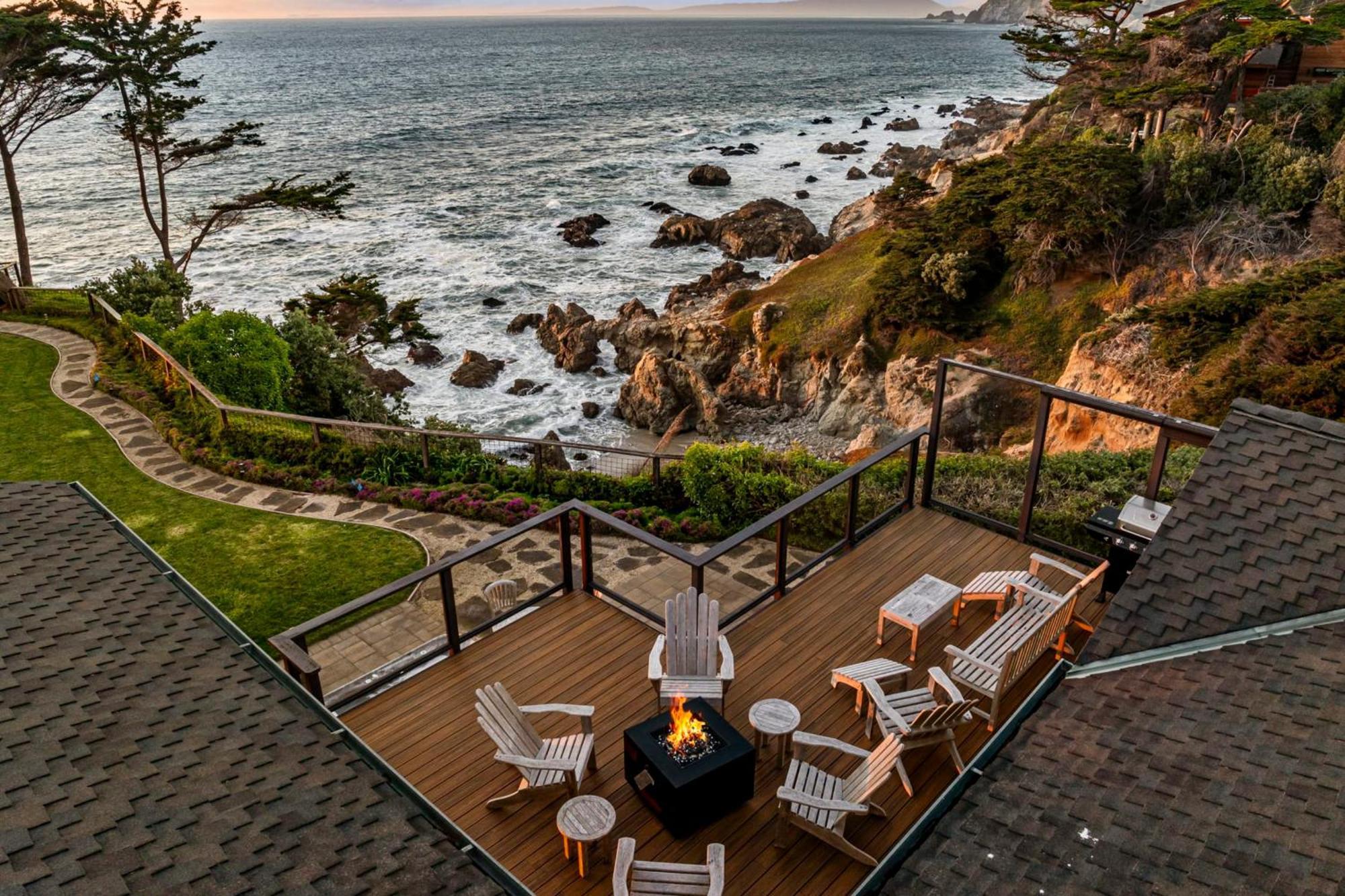 Entire Private Coastal Retreat - Spectacular Ocean Views Whot Tub Villa Montara Buitenkant foto