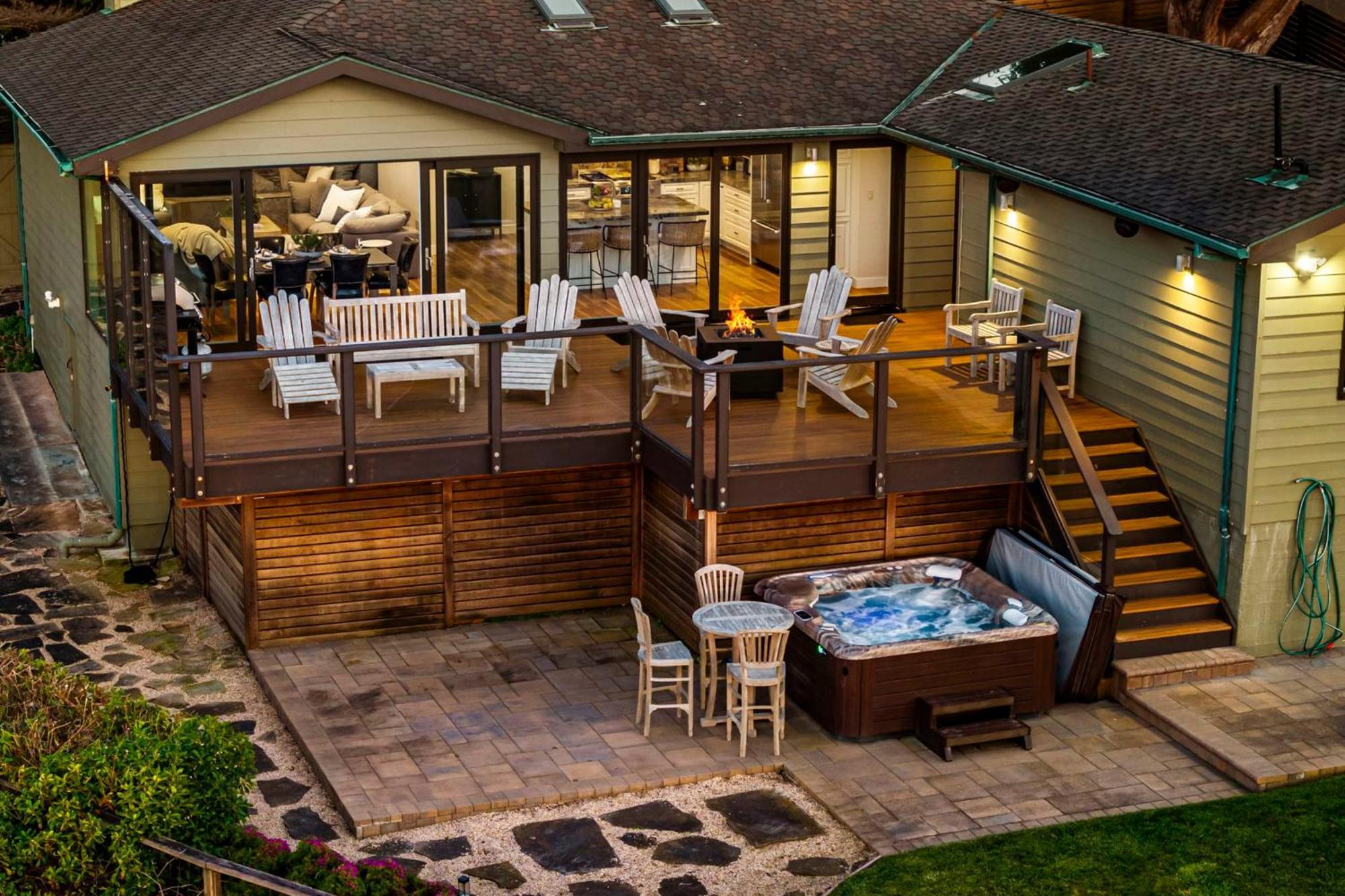 Entire Private Coastal Retreat - Spectacular Ocean Views Whot Tub Villa Montara Buitenkant foto